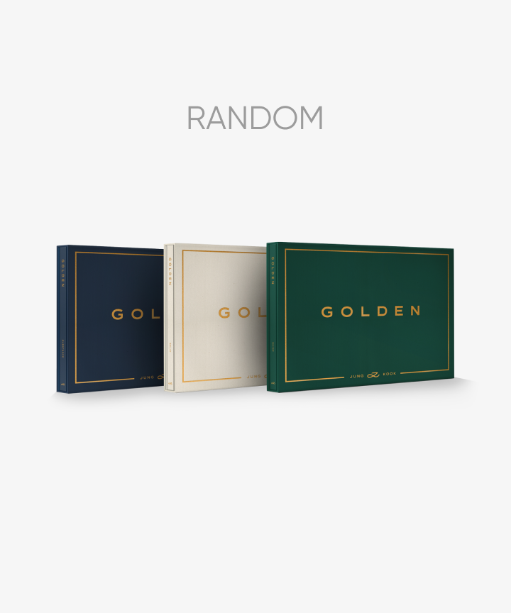BTS JUNG KOOK 田柾國 GOLDEN 首張個人專輯 隨機版 官方專輯