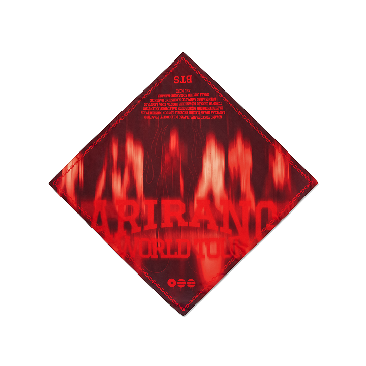 BTS Scarf 方巾絲巾 官方周邊
