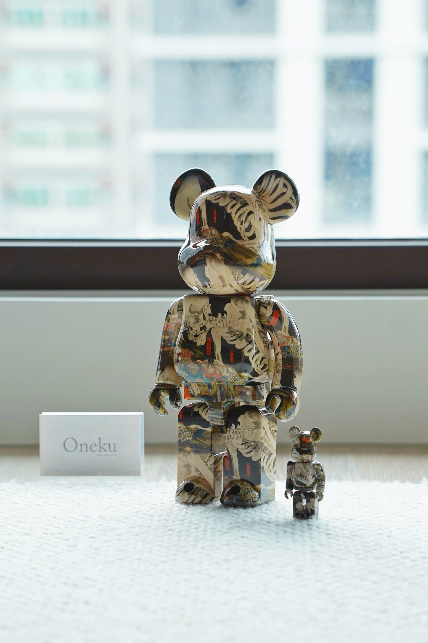 『ONEKU』BE@RBRICK 浮世繪/歌川國芳-相馬的古內里｜庫柏力克熊｜潮流公仔