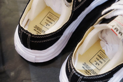 『ONEKU』 Maison Mihara Yasuhiro Original Low  "Black"三原康裕 時尚板鞋 溶膠底