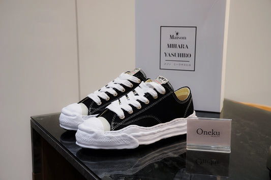 『ONEKU』 Maison Mihara Yasuhiro Original Low  "Black"三原康裕 時尚板鞋 溶膠底