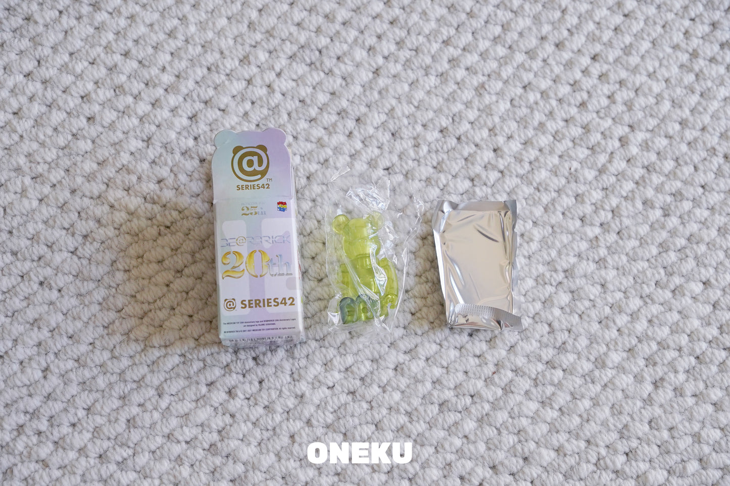 『ONEKU』 Be@rbrick庫柏力克熊42代與43代「25週年限定盲盒100%」-客換區-