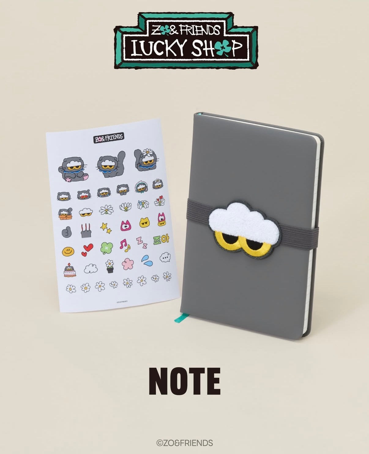 ZO&FRIENDS LUCKY SHOP 『 ZOA幸運商店 』韓國快閃店直送