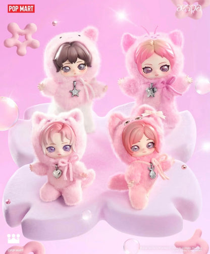 POP MART泡泡瑪特 x aespa聯名毛絨公仔盲盒