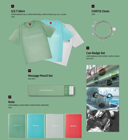 CORTIS [GREENGREEN]首爾龍山快閃店