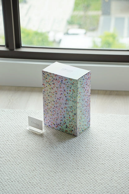『ONEKU』BE@RBRICK anever 透明小碎花-乾燥花｜庫柏力克熊｜潮流公仔