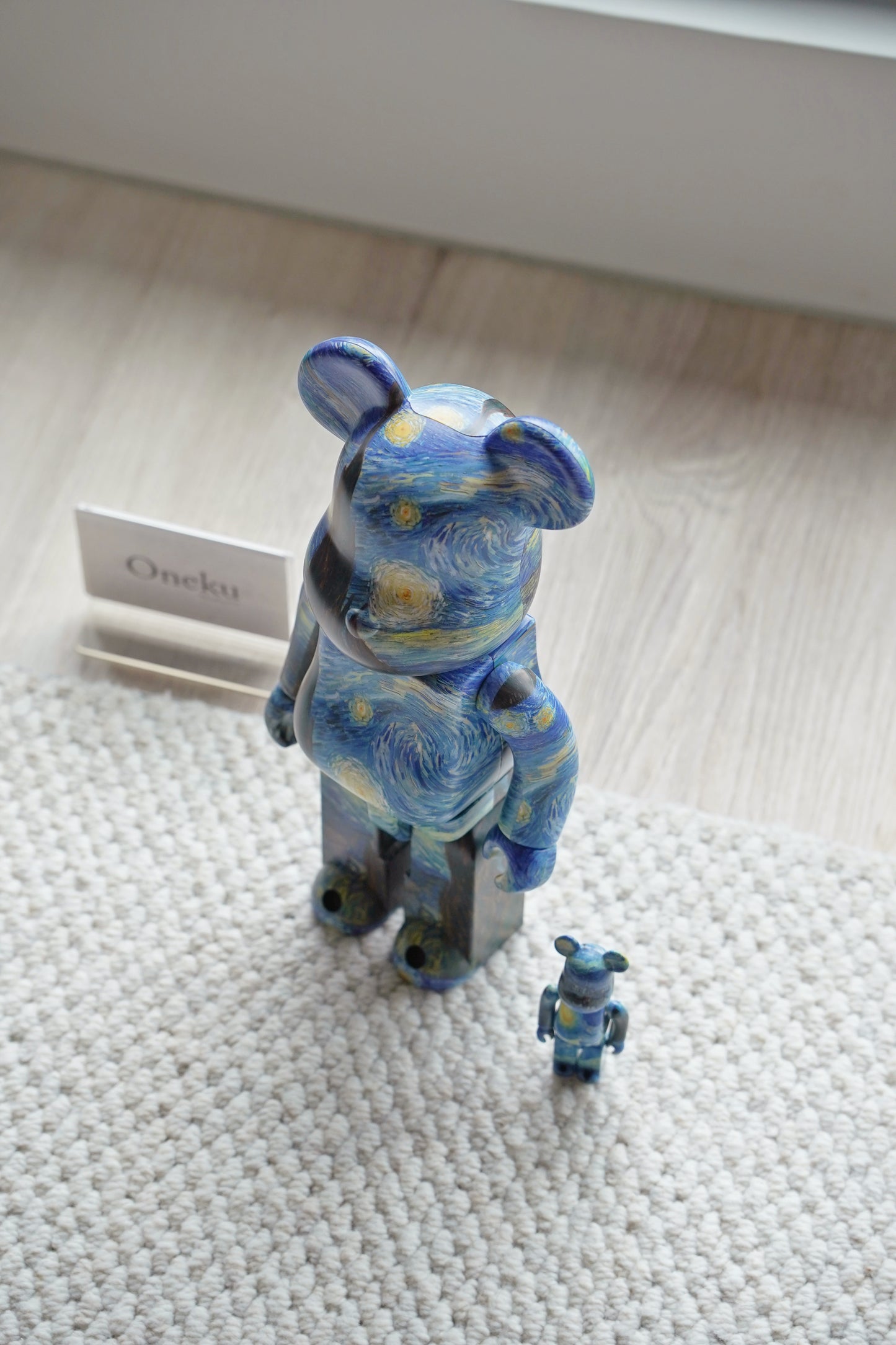 『ONEKU』BE@RBRICK Vincent Willem van梵谷星空｜庫柏力克熊｜潮流公仔