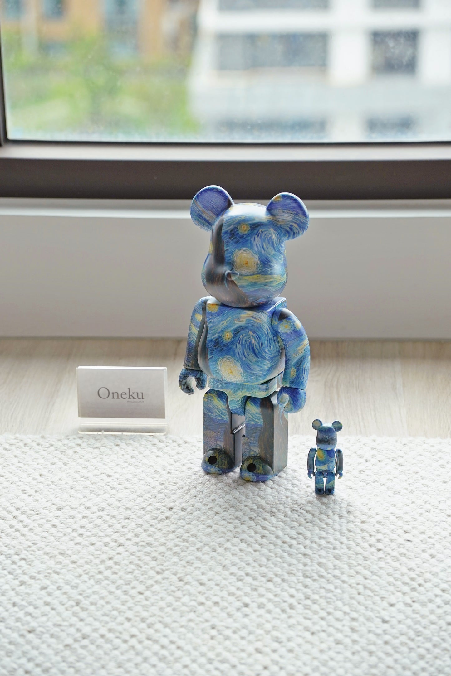 『ONEKU』BE@RBRICK Vincent Willem van梵谷星空｜庫柏力克熊｜潮流公仔
