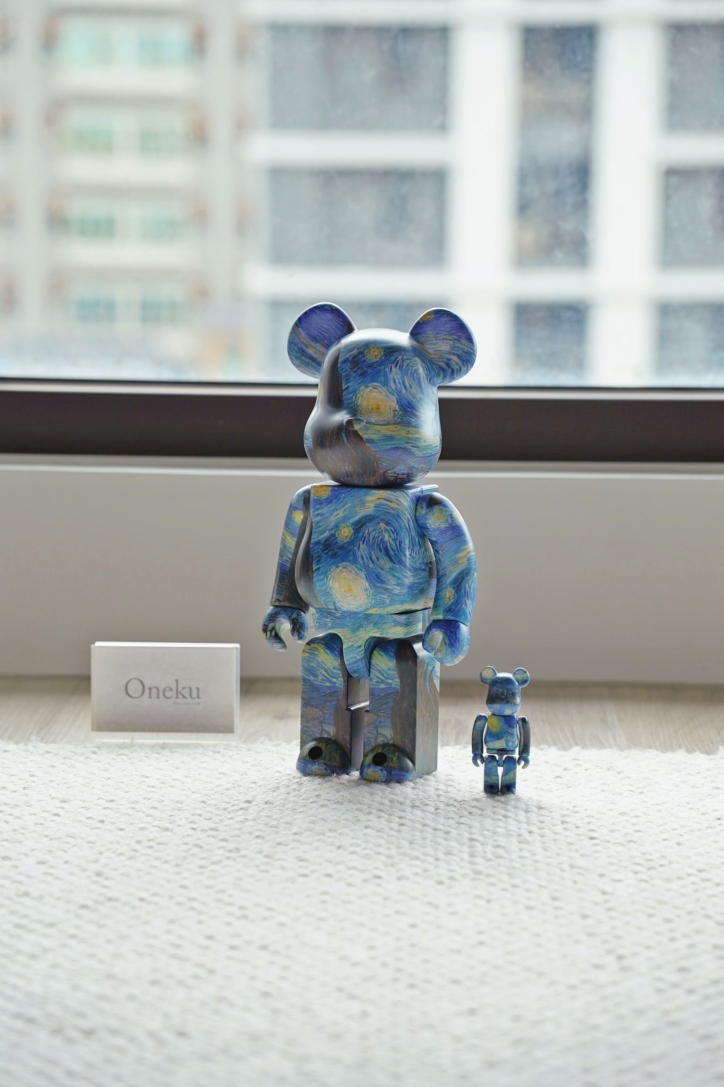 『ONEKU』BE@RBRICK Vincent Willem van梵谷星空｜庫柏力克熊｜潮流公仔