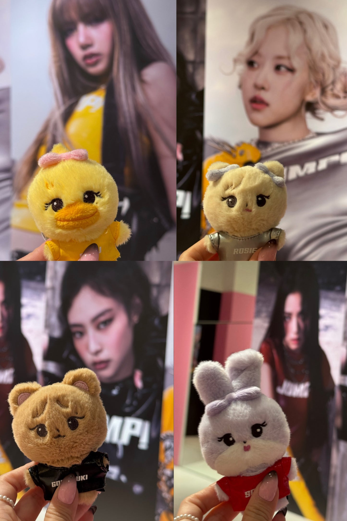 BLACKPINK - JUMP POPUP MD 娃娃鑰匙圈