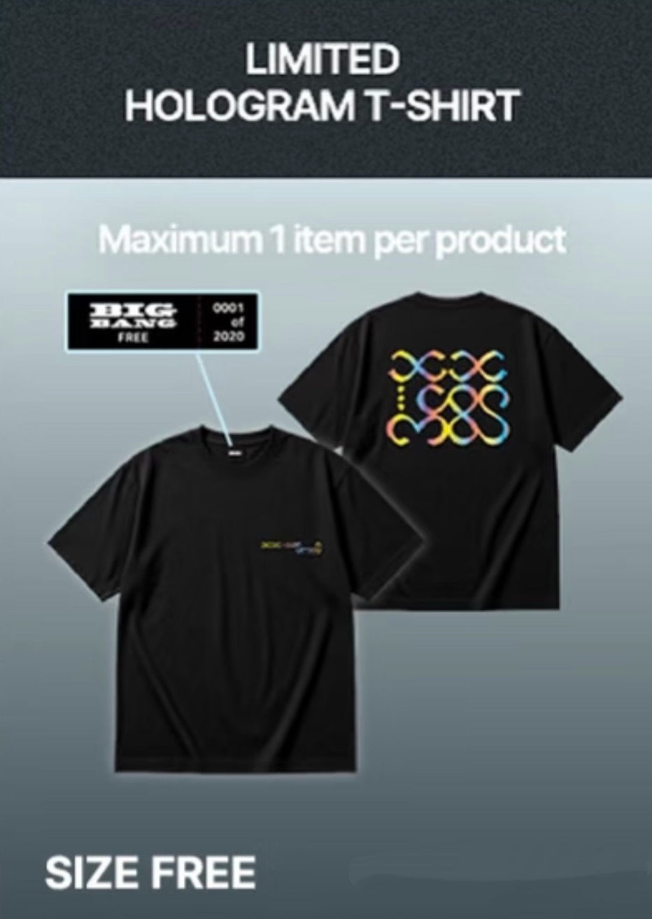 媒體展覽 BIGBANG XX:COSMOS CAMPING CUP COSMOS 全球限量2020件 每一件專屬編號