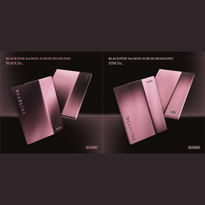 BLACKPINK (WEVERSE/兩版合購版)第三張迷你專輯「DEADLINE」(韓國進口版)