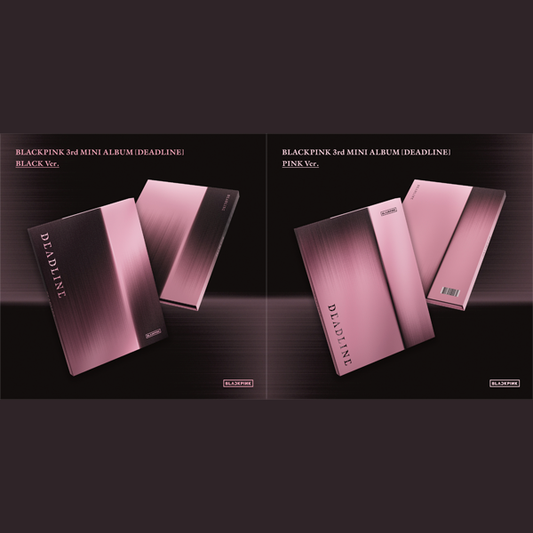 BLACKPINK (WEVERSE/兩版合購版)第三張迷你專輯「DEADLINE」(韓國進口版)