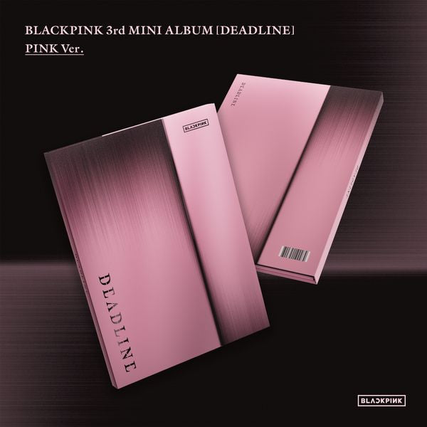 BLACKPINK (WEVERSE/PINK粉版)第三張迷你專輯「DEADLINE」(韓國進口版)