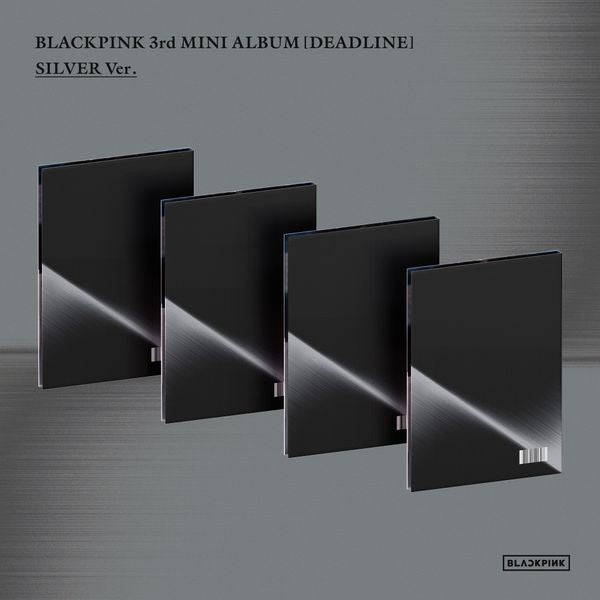 BLACKPINK (WEVERSE/個別單購版)第三張迷你專輯「DEADLINE(SILVER Ver.)」 (韓國進口版)