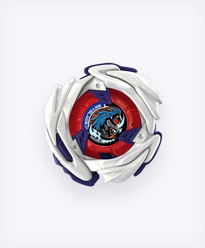TAKARA TOMYTAKARATOMY BEYBLADE X 戰鬥陀螺X UX-17 隕星龍騎士 附左迴旋發射器