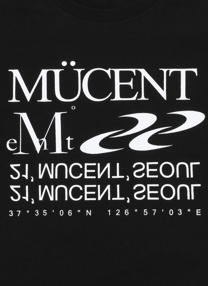 MUCENT ESSENTIAL LETTERING LONG SLEEVE T 經典字母標語長袖上衣