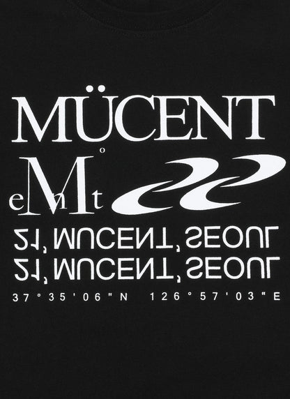 MUCENT ESSENTIAL LETTERING LONG SLEEVE T 經典字母標語長袖上衣