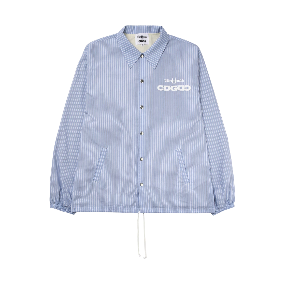 CDG x G-DRAGON Ubermensch CDGDC Classic Coach Jacket Stripe 經典教練夾克外套