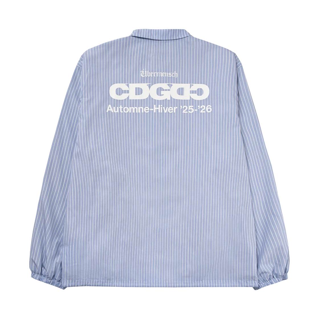 CDG x G-DRAGON Ubermensch CDGDC Classic Coach Jacket Stripe 經典教練夾克外套