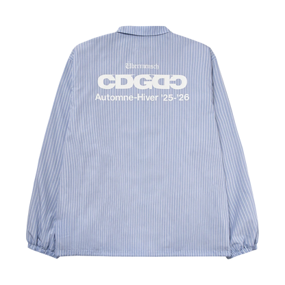 CDG x G-DRAGON Ubermensch CDGDC Classic Coach Jacket Stripe 經典教練夾克外套