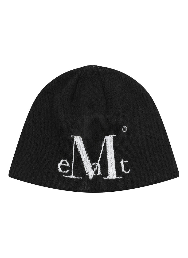 MUCENT JACQUARD SIGNATURE LOGO BEANIE 提花標誌毛帽 男女共用 2色