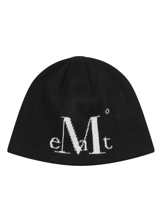 MUCENT JACQUARD SIGNATURE LOGO BEANIE 提花標誌毛帽 男女共用 2色