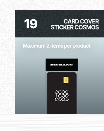 BIGBANG XX:COSMOS 展覽快閃店 官方周邊 19