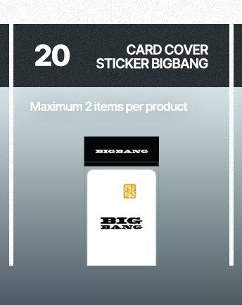 BIGBANG XX:COSMOS 展覽快閃店 官方周邊 20