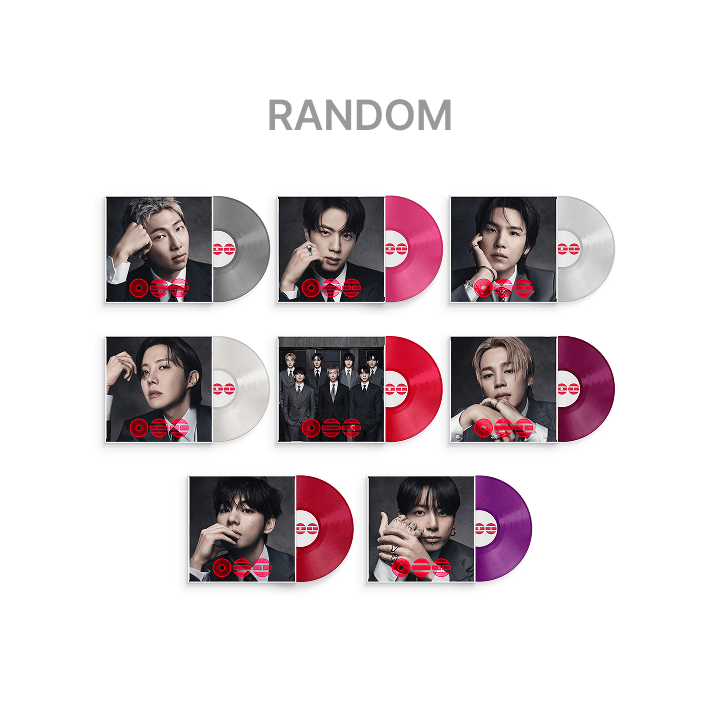 防彈少年團 BTS (套組八張SET)第五張正規專輯「ARIRANG(Standard Vinyl Ver.)」 (韓國進口限量版黑膠LP)