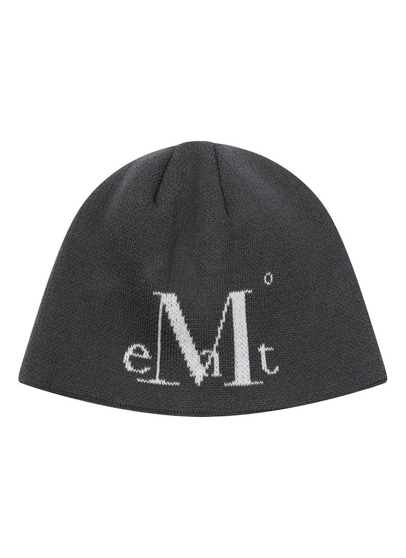 MUCENT JACQUARD SIGNATURE LOGO BEANIE 提花標誌毛帽 男女共用 2色