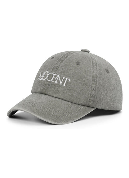 MUCENT SIGNATURE LETTERING LOGO BALL CAP 標誌刺繡棒球帽 5色